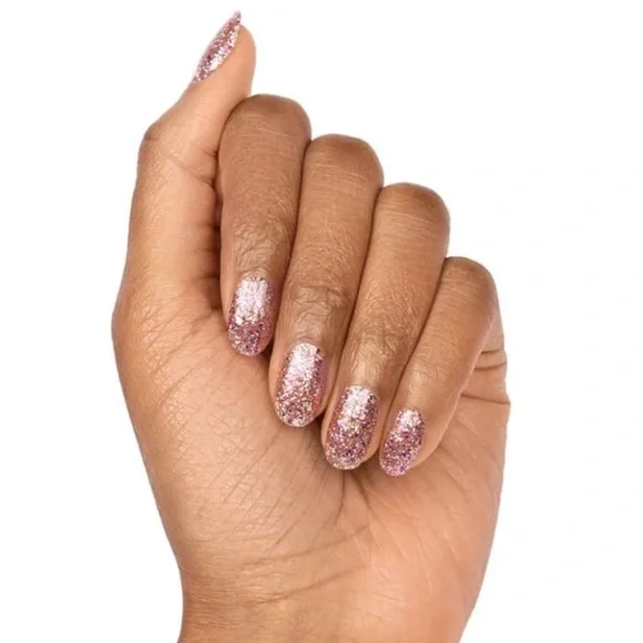 Color Street: Tokyo Lights | Rose Gold Glitter Sparkle Party Metallic Pink - Picture 14 of 16